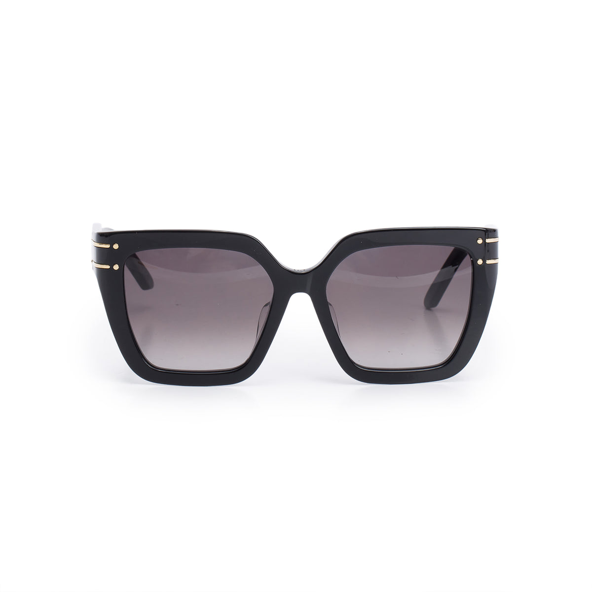 Christian Dior Black Acetate DiorSignature S10F Square Sunglasses