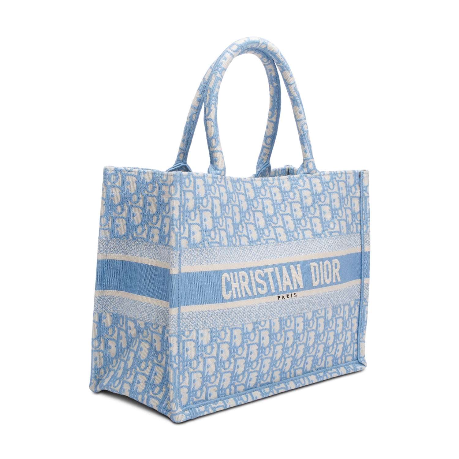 Christian Dior 2021 Blue Oblique Medium Book Tote