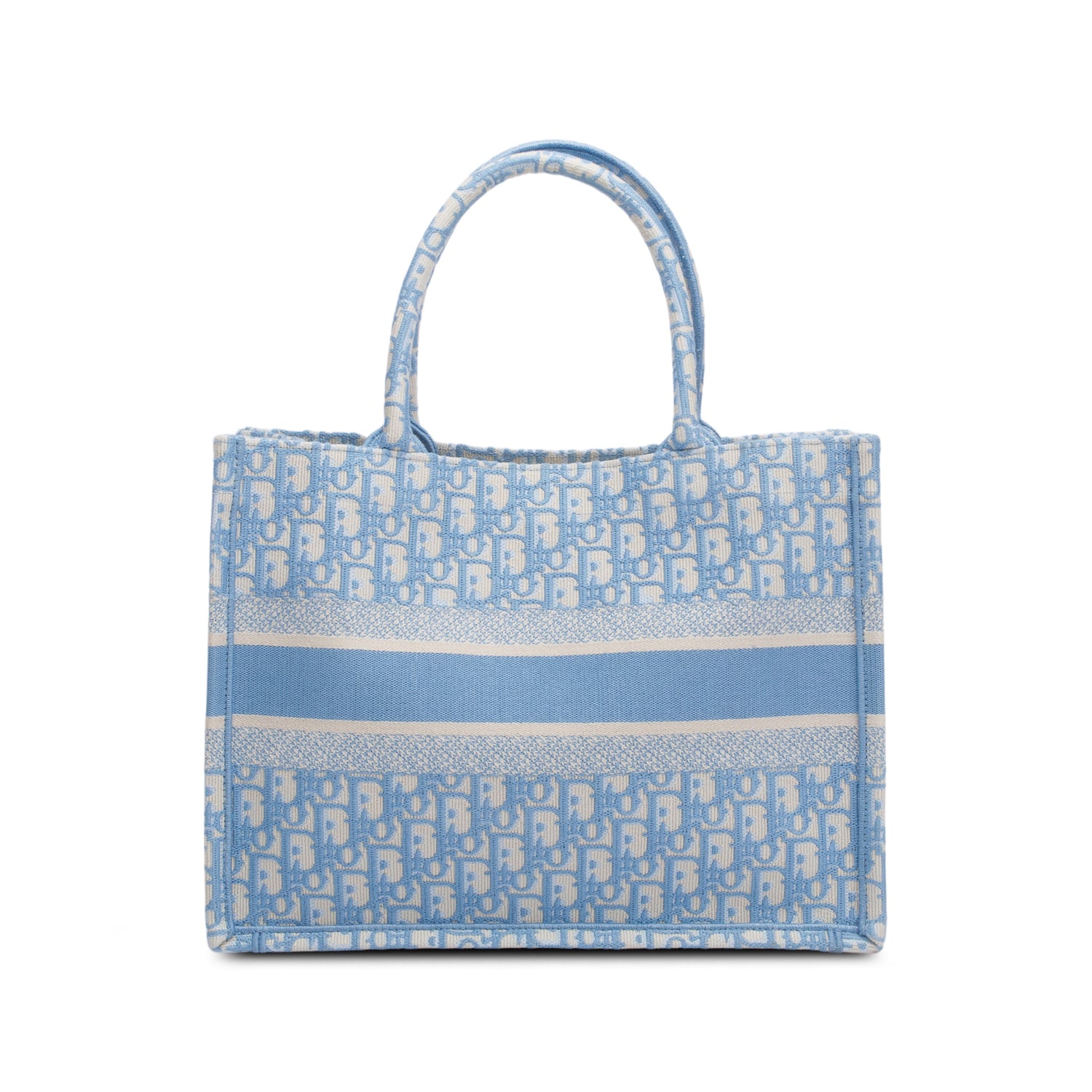 Christian Dior 2021 Blue Oblique Medium Book Tote