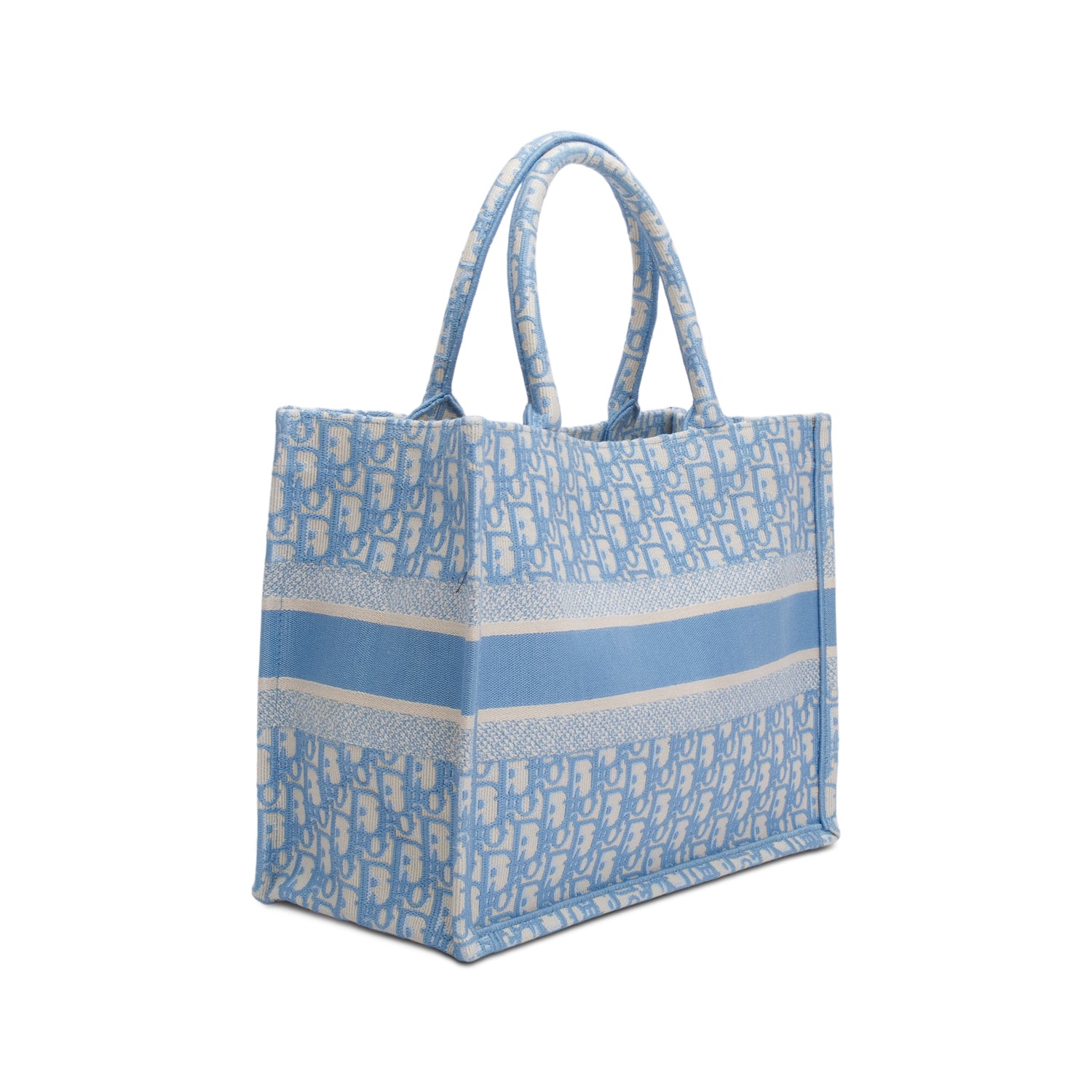Christian Dior 2021 Blue Oblique Medium Book Tote