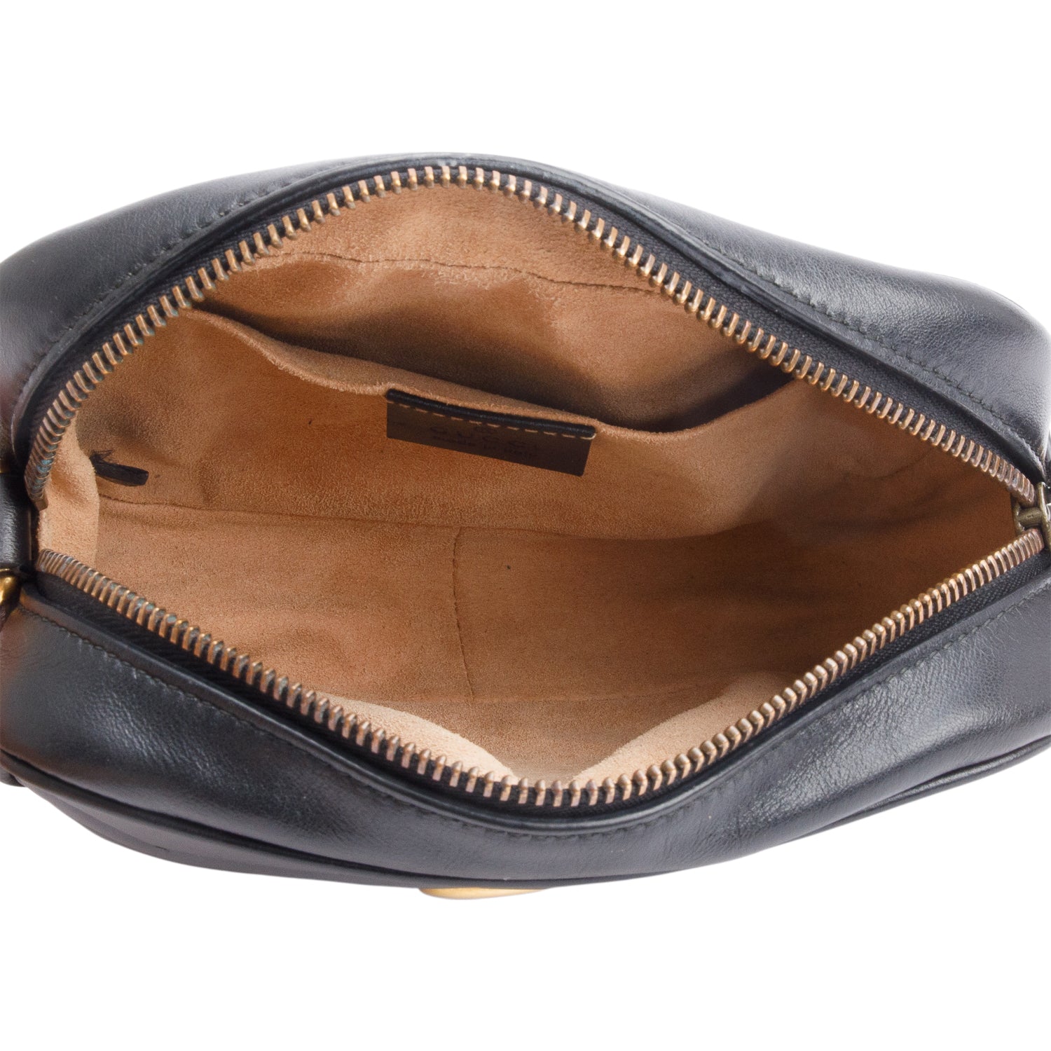 Gucci Black GG Marmont Matelasse Mini Camera Bag