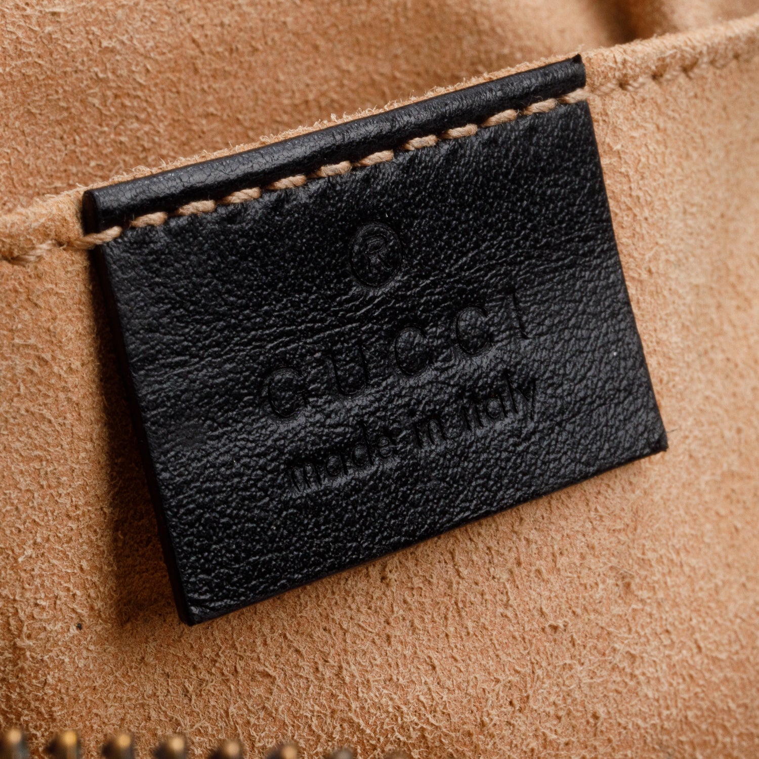 Gucci Black GG Marmont Matelasse Mini Camera Bag