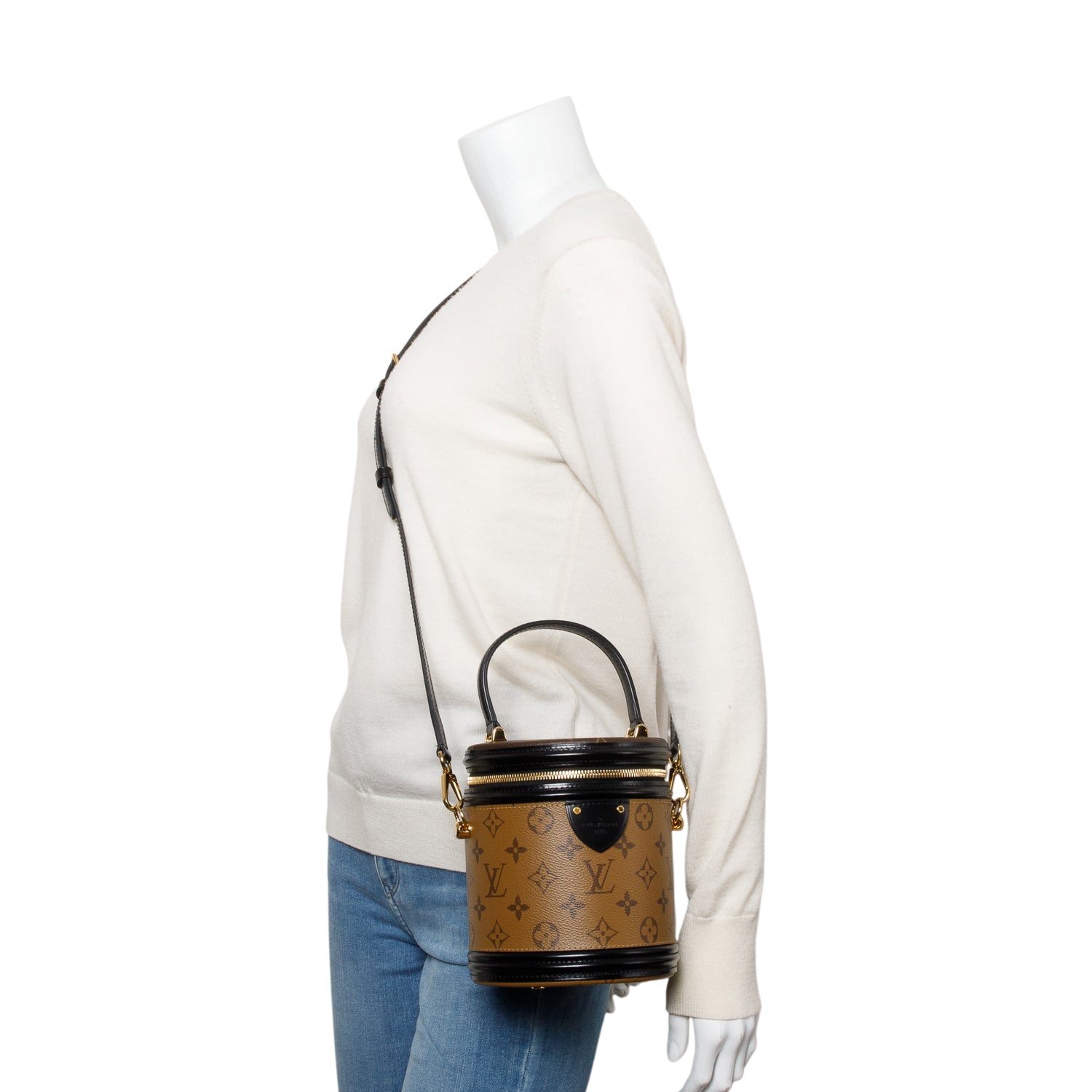 Louis Vuitton 2021 Monogram Reverse Cannes w/ Strap