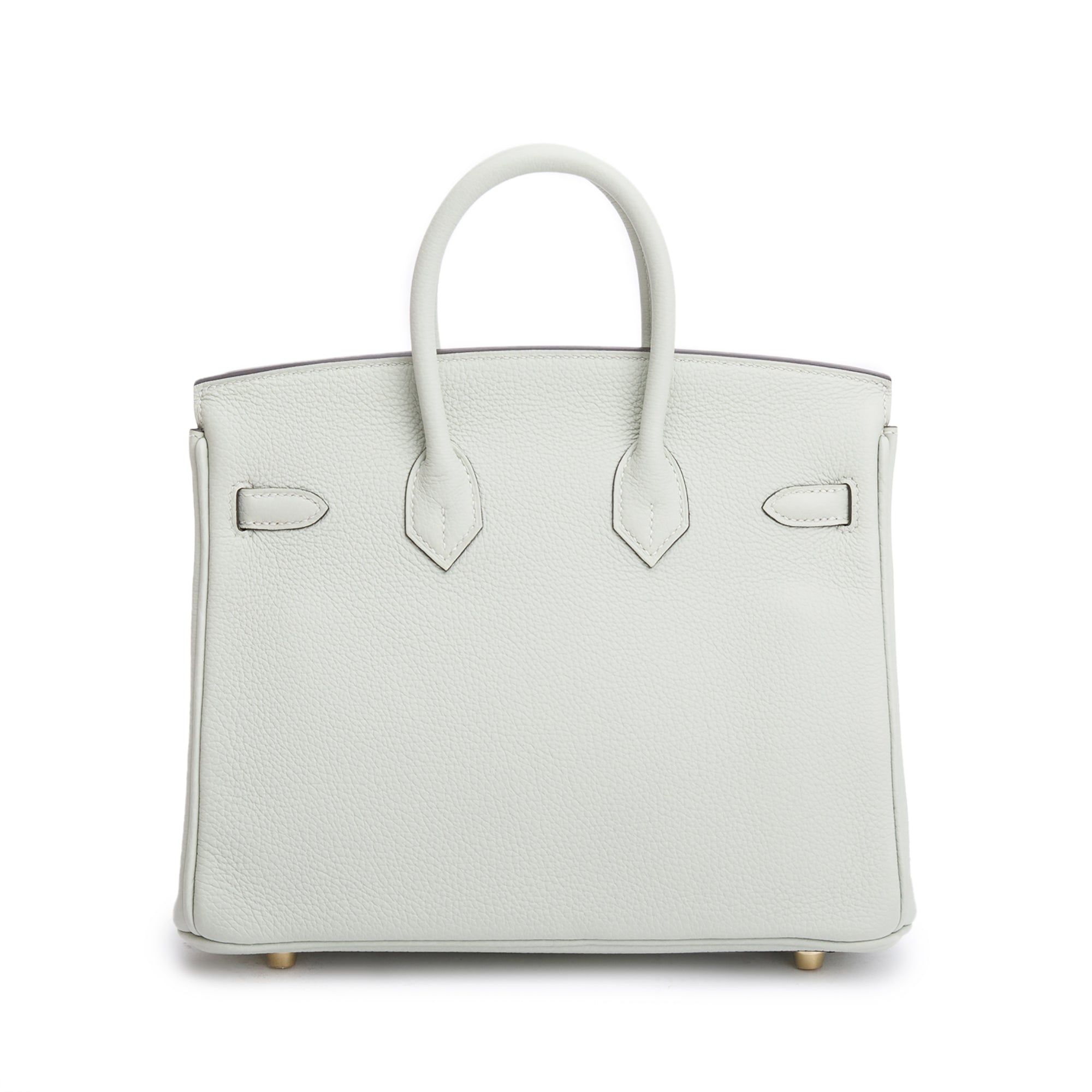 Hermes 2023 Gris Neve Veau Togo Birkin 25 w/ Box