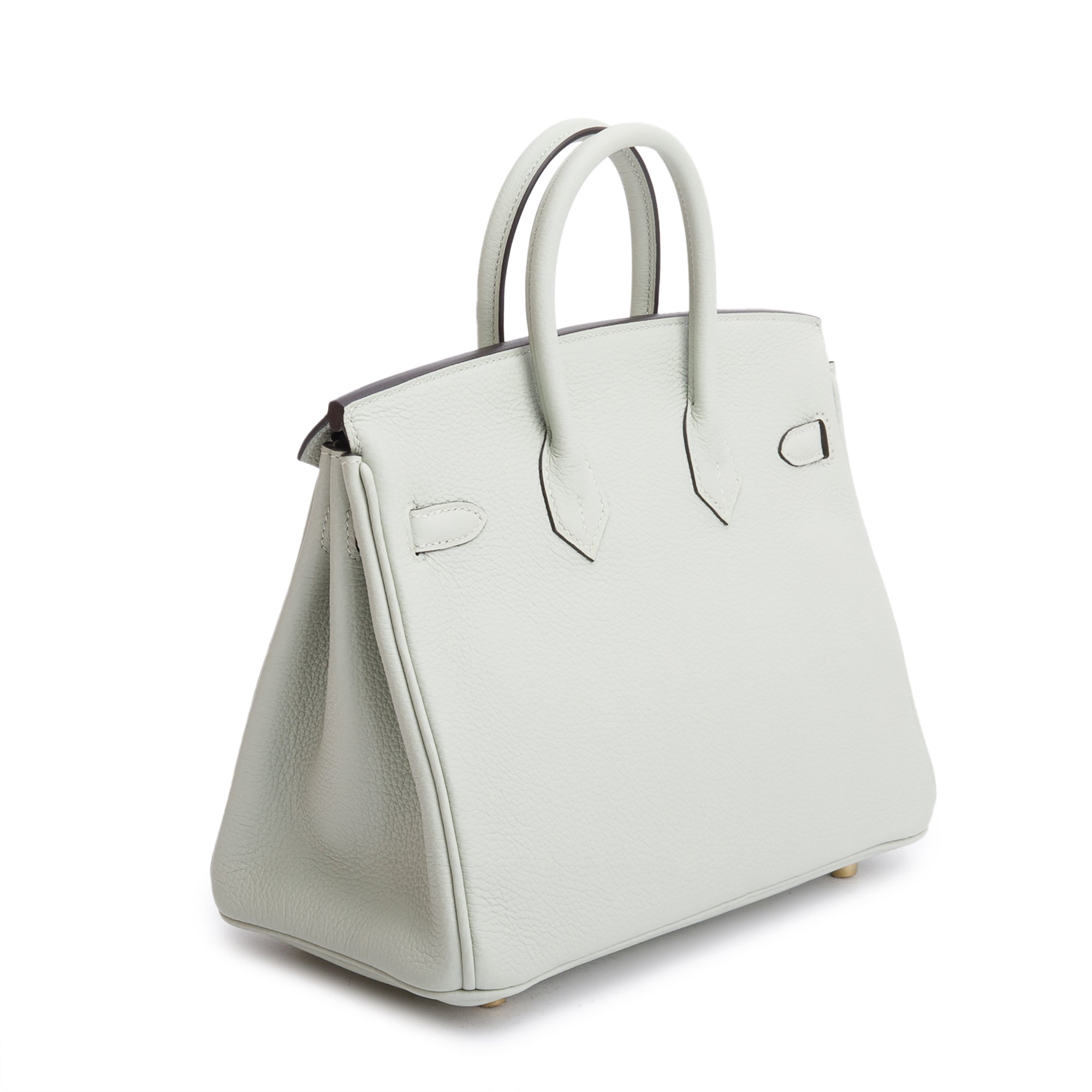 Hermes 2023 Gris Neve Veau Togo Birkin 25 w/ Box