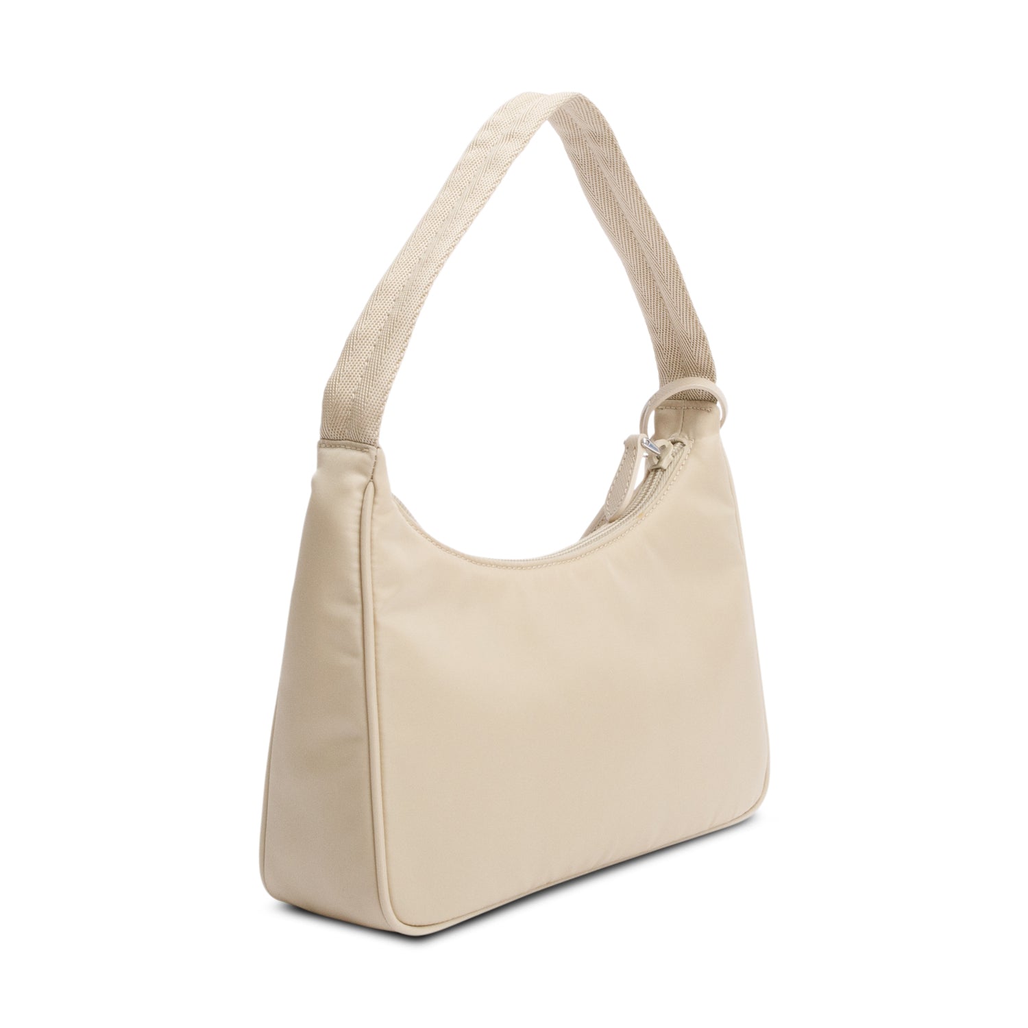 Prada 2022 Beige Re-Edition 2000 Re-Nylon Mini Bag w/ Box & Authenticity Card