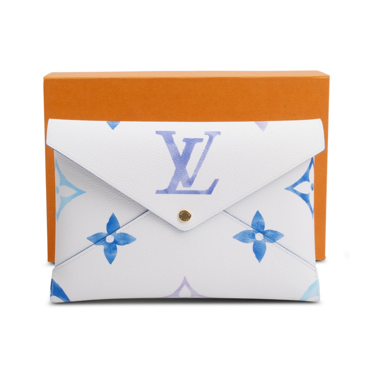 Louis Vuitton White Monogram By The Pool Kirigami Pochette GM w/ Box