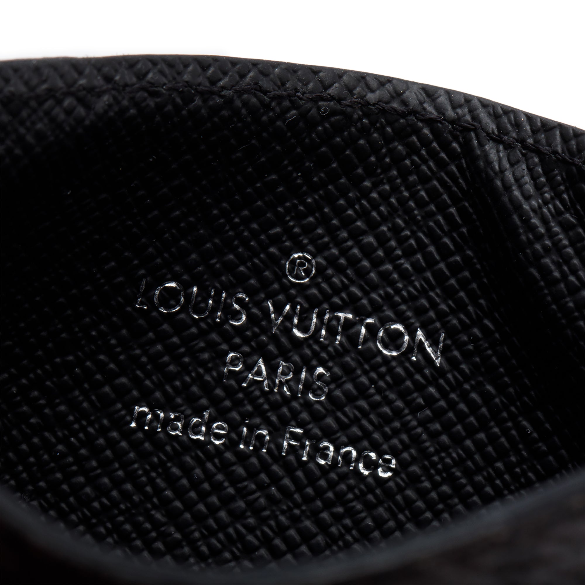 Louis Vuitton Monogram Eclipse Double Card Holder w/ Box