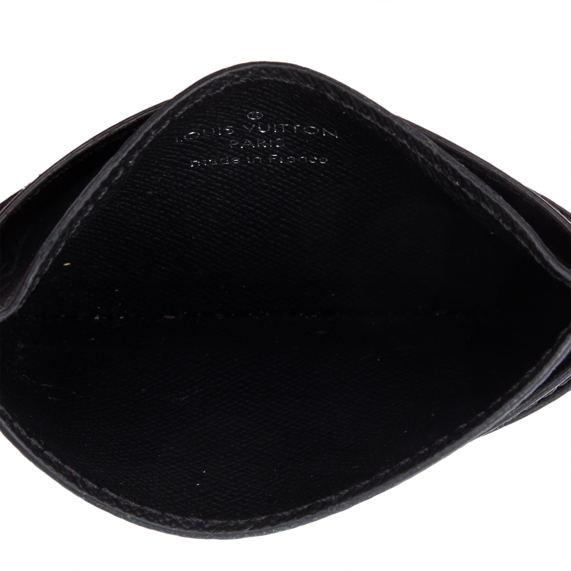 Louis Vuitton Monogram Eclipse Double Card Holder w/ Box