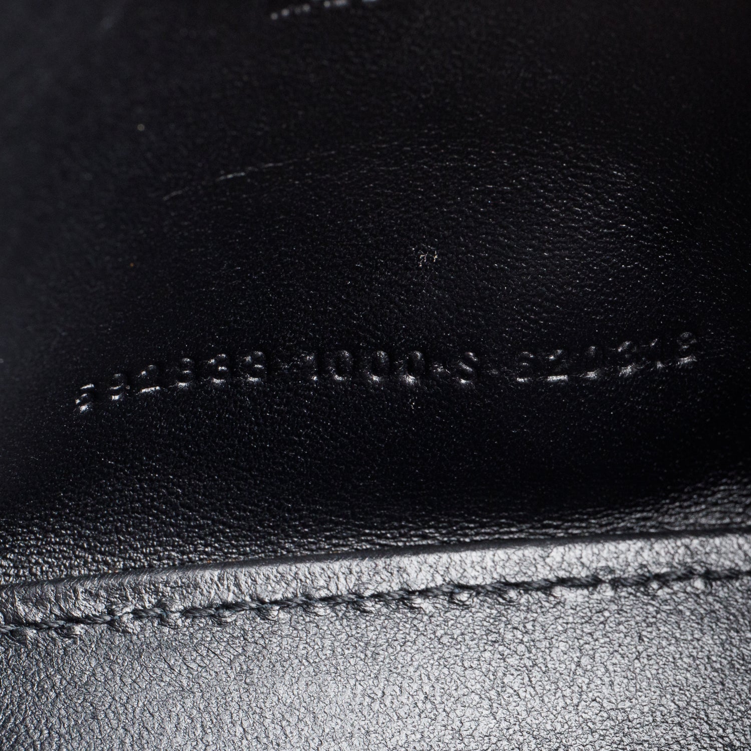 Balenciaga Black Leather XS Hourglass Top Handle Bag w/ Strap