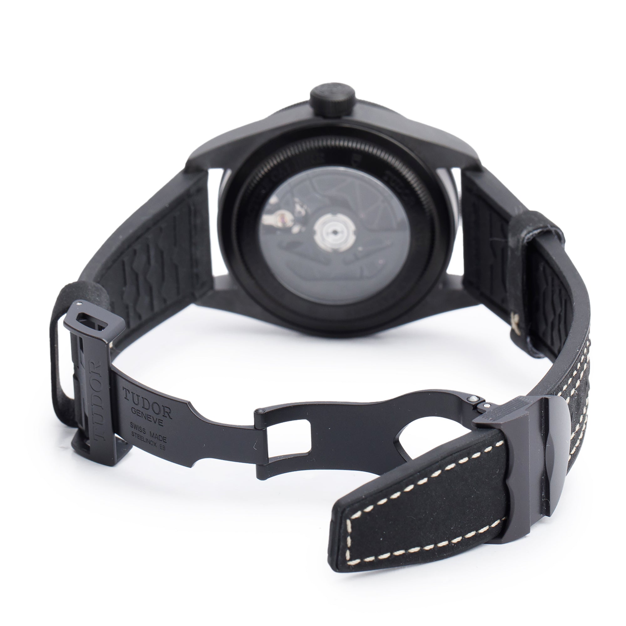 Tudor Black Ceramic Black Bay 41 MM Automatic Watch 79210CNU w/ Box, Papers & Extra Strap