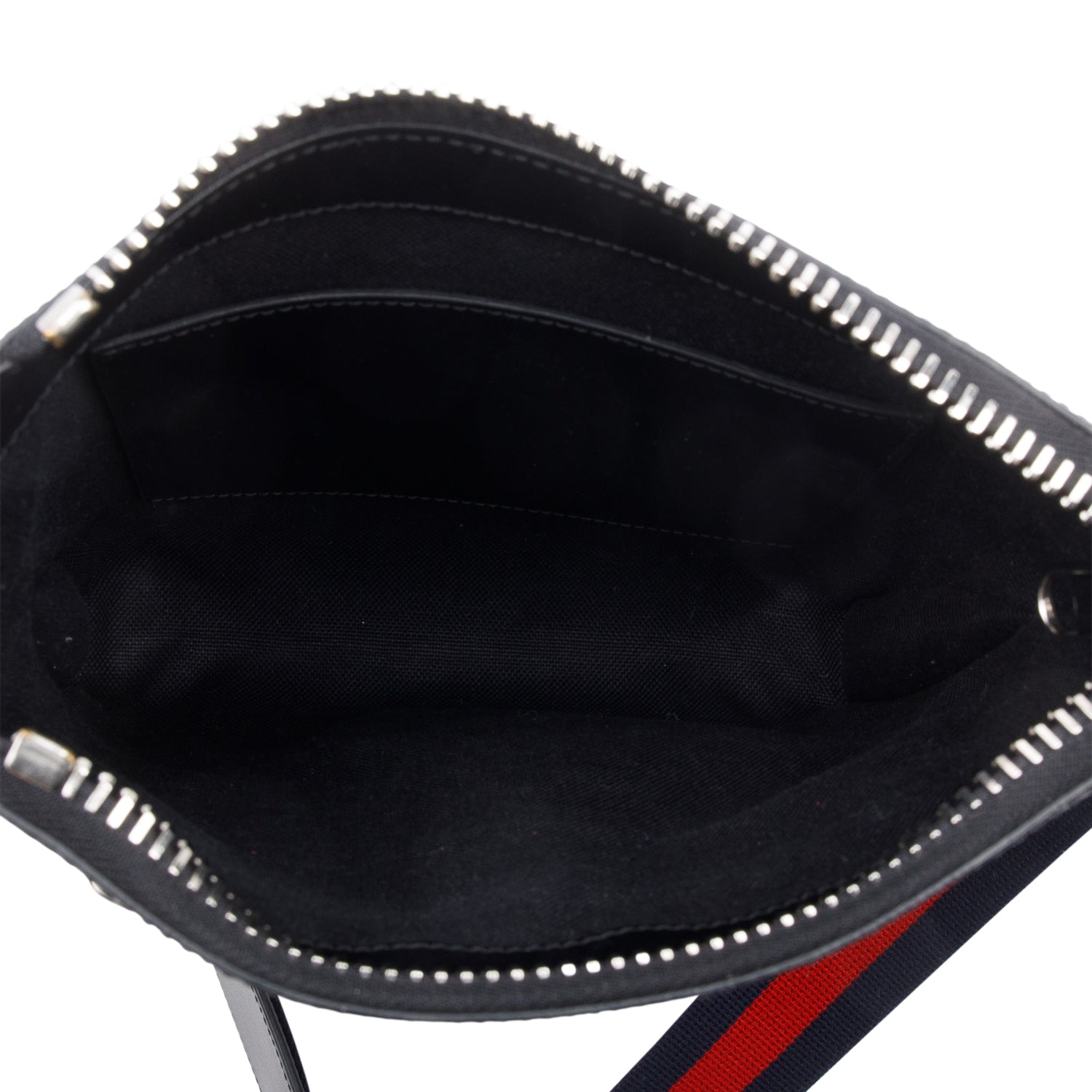 Gucci Black GG Supreme Small Messenger Bag