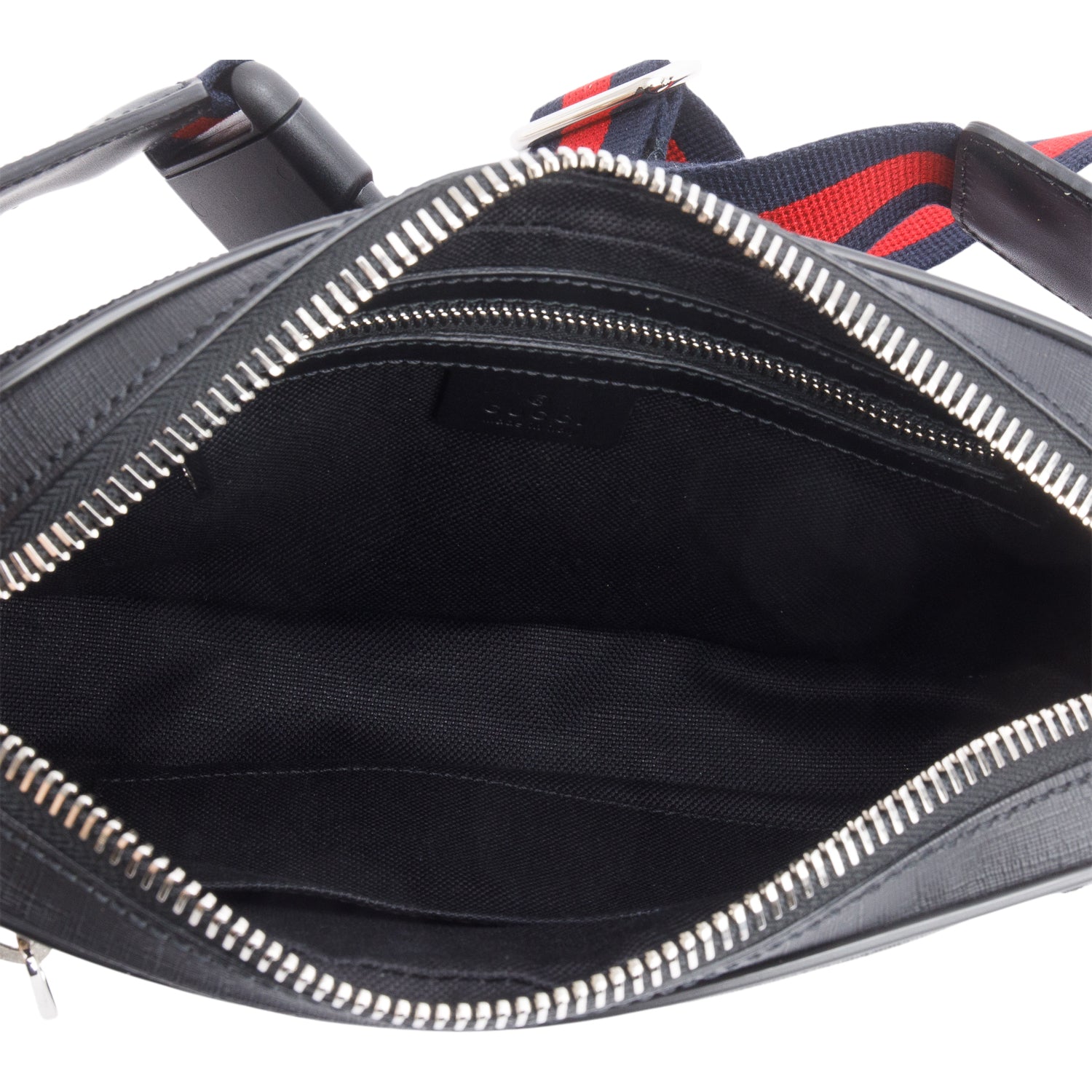 Gucci Black GG Supreme Tigers Belt Bag