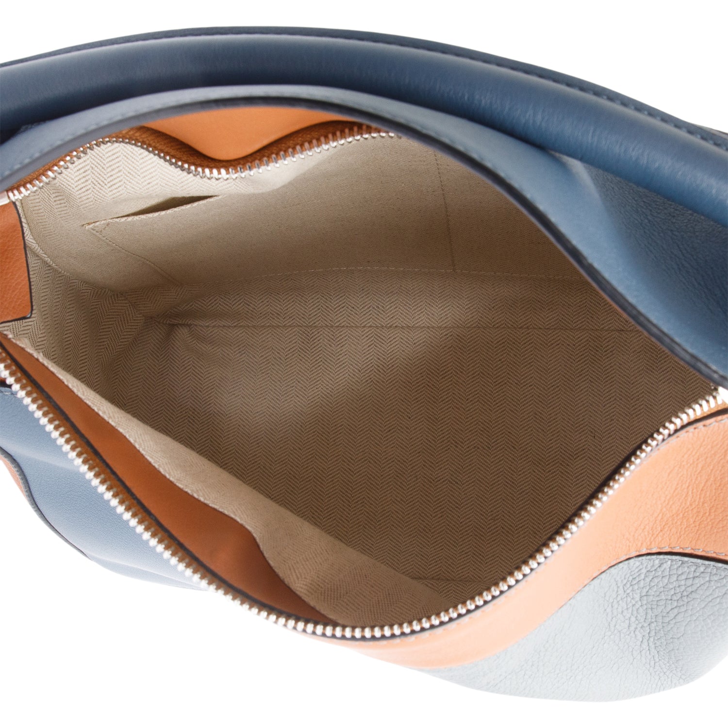 Loewe Tricolor Calfskin Leather Medium Puzzle Bag w/ Strap