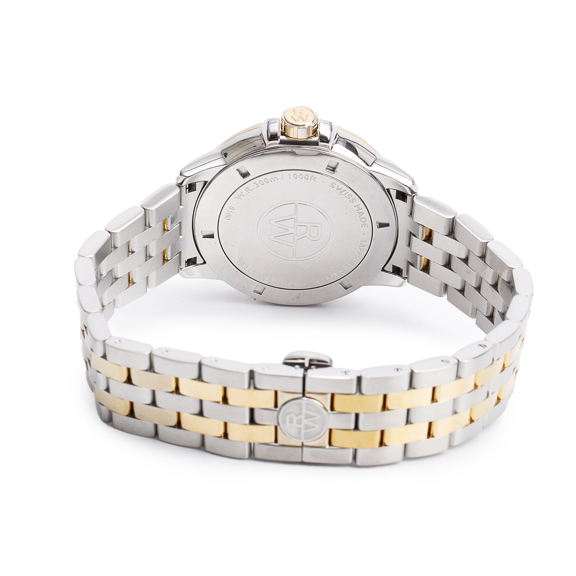 Raymond Weil Two-Tone Stainless Steel Tango 41 MM Watch 8160 w/ Box