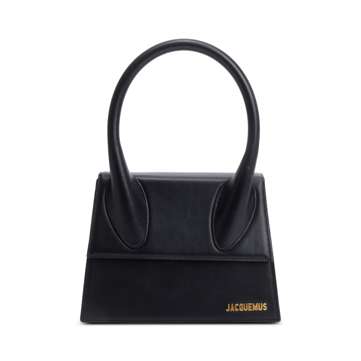 Jacquemus Black Leather Le Grand Chiquito Bag