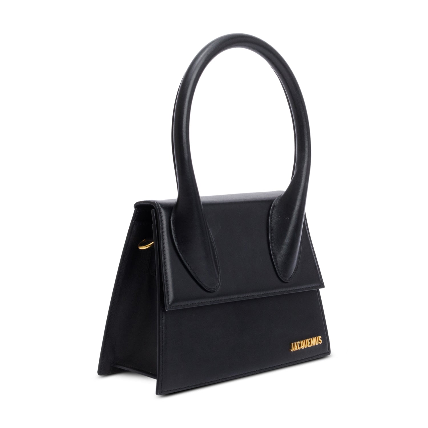 Jacquemus Black Leather Le Grand Chiquito Bag