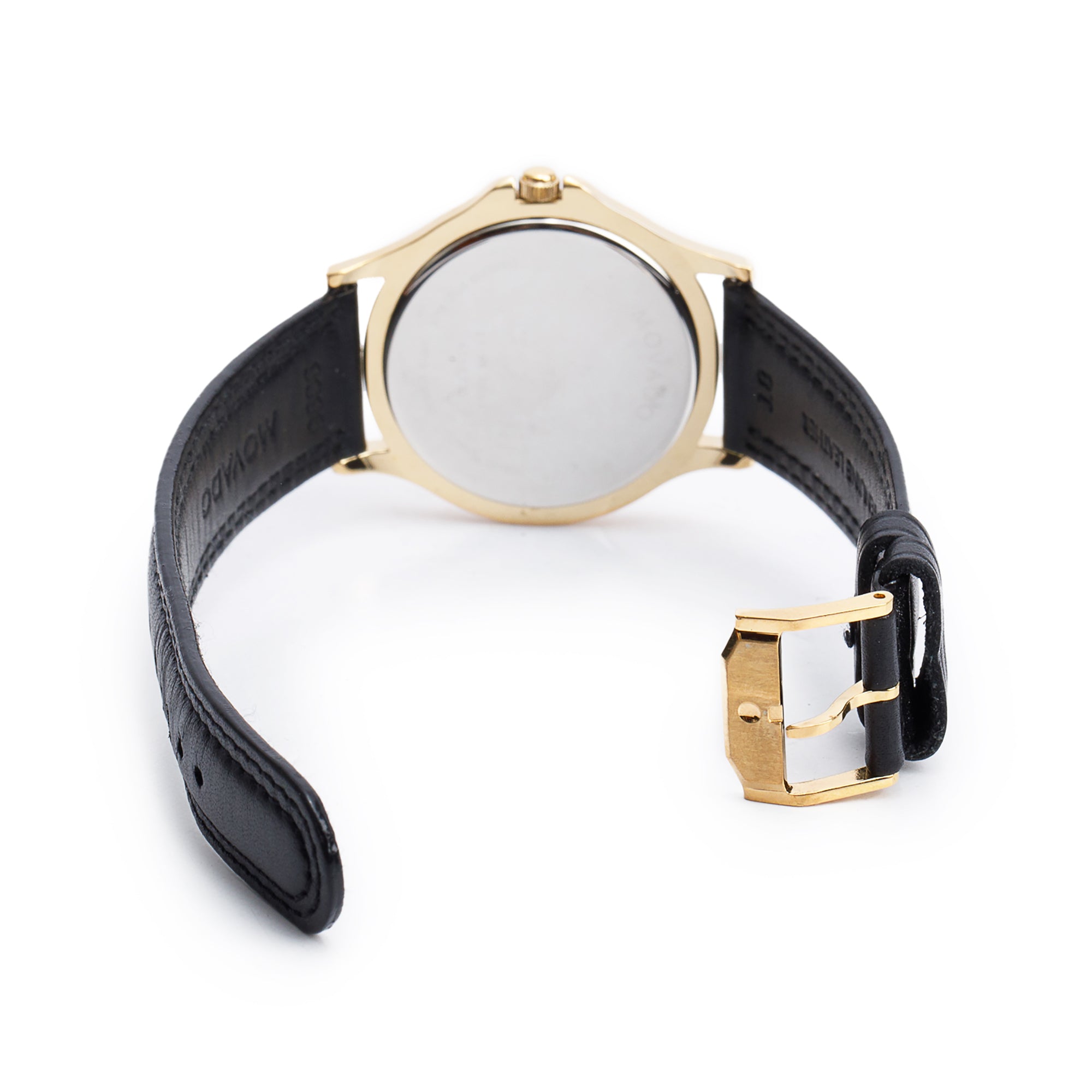 Movado Gold Plated Stainless Steel Museum 35 MM Quartz Watch