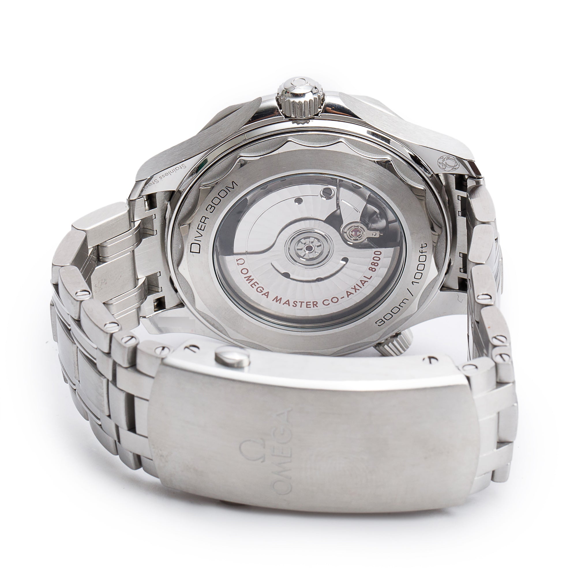 Omega 2022 Stainless Steel Seamaster Diver 300M Co-Axial Chronometer 42 MM Watch Grey Dial w/ Box & Papers