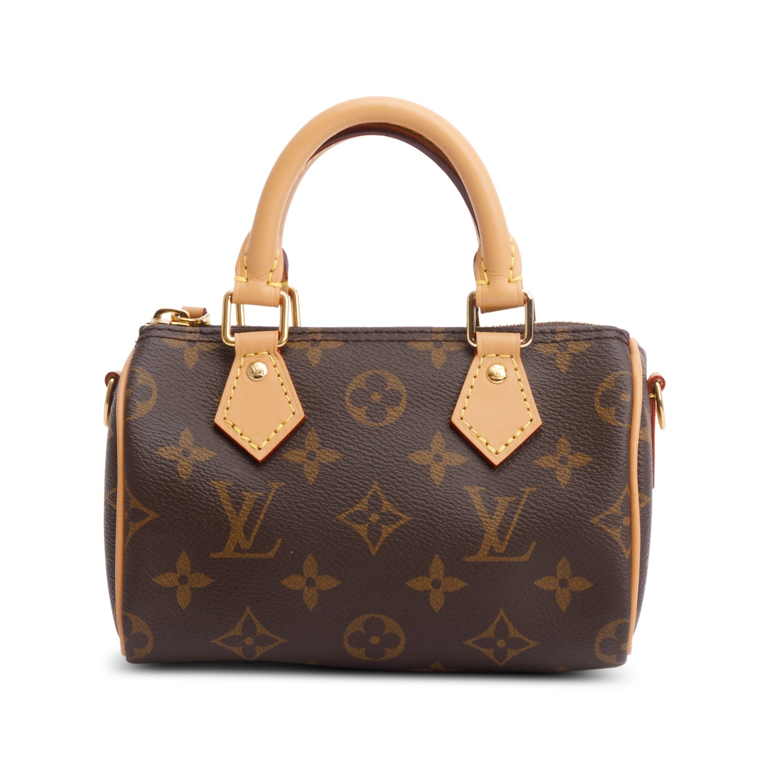 Louis Vuitton 2023 Monogram Nano Speedy w/ Strap
