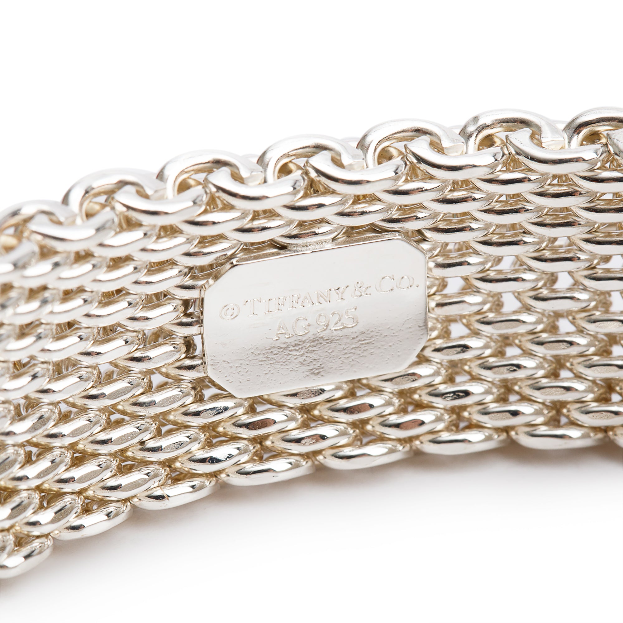 Tiffany & Co. Sterling Silver Somerset Bangle