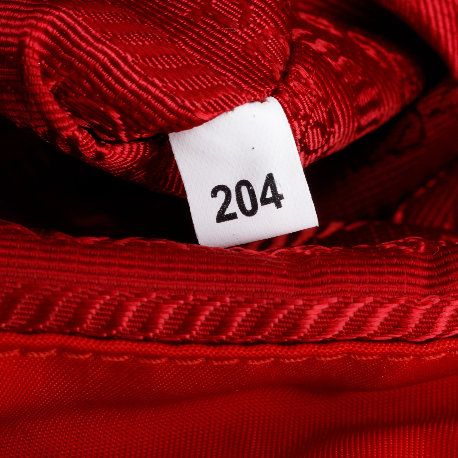 Prada Red Tessuto Nylon Drawstring Backpack