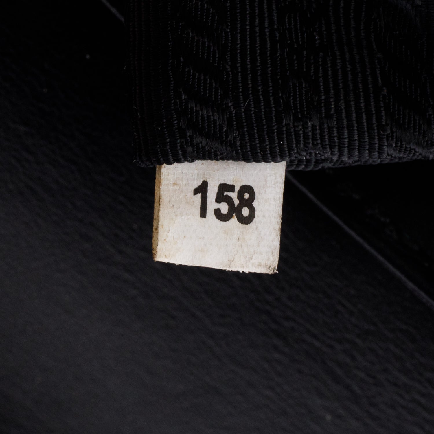 Prada Black Saffiano Lux Tessuto Nylon Flap Chain Crossbody Bag