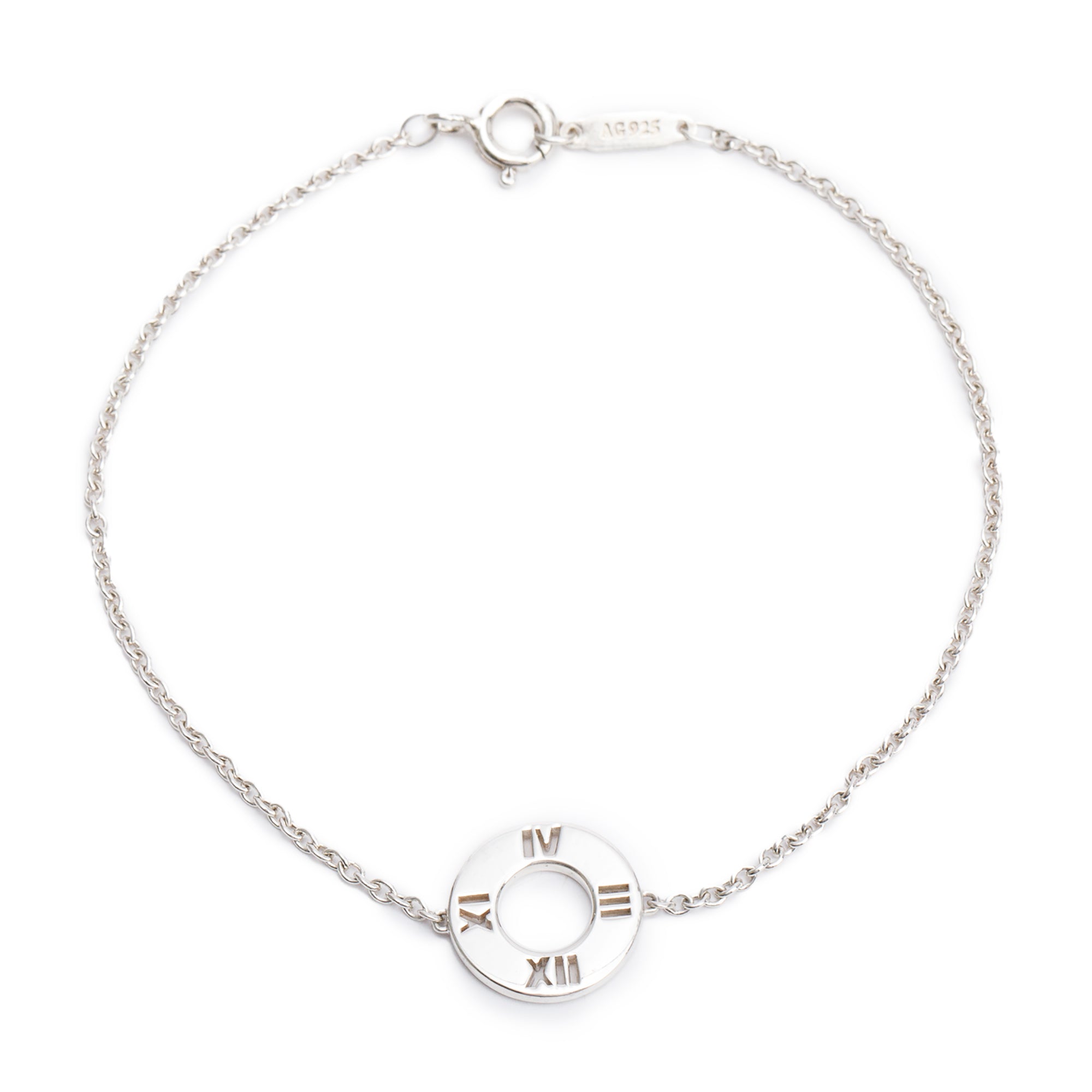 Tiffany & Co. Sterling Silver Pierced Atlas Bracelet