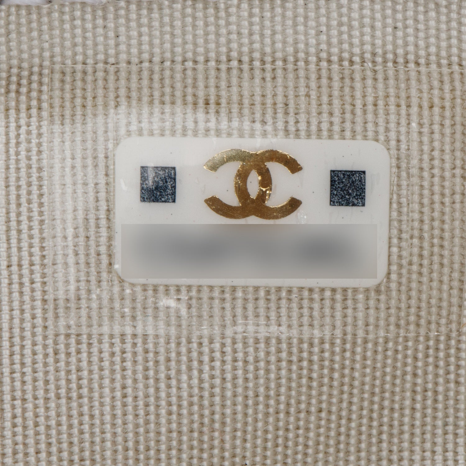 Chanel White Quilted Lambskin Leather 19 Card Holder w/ Box