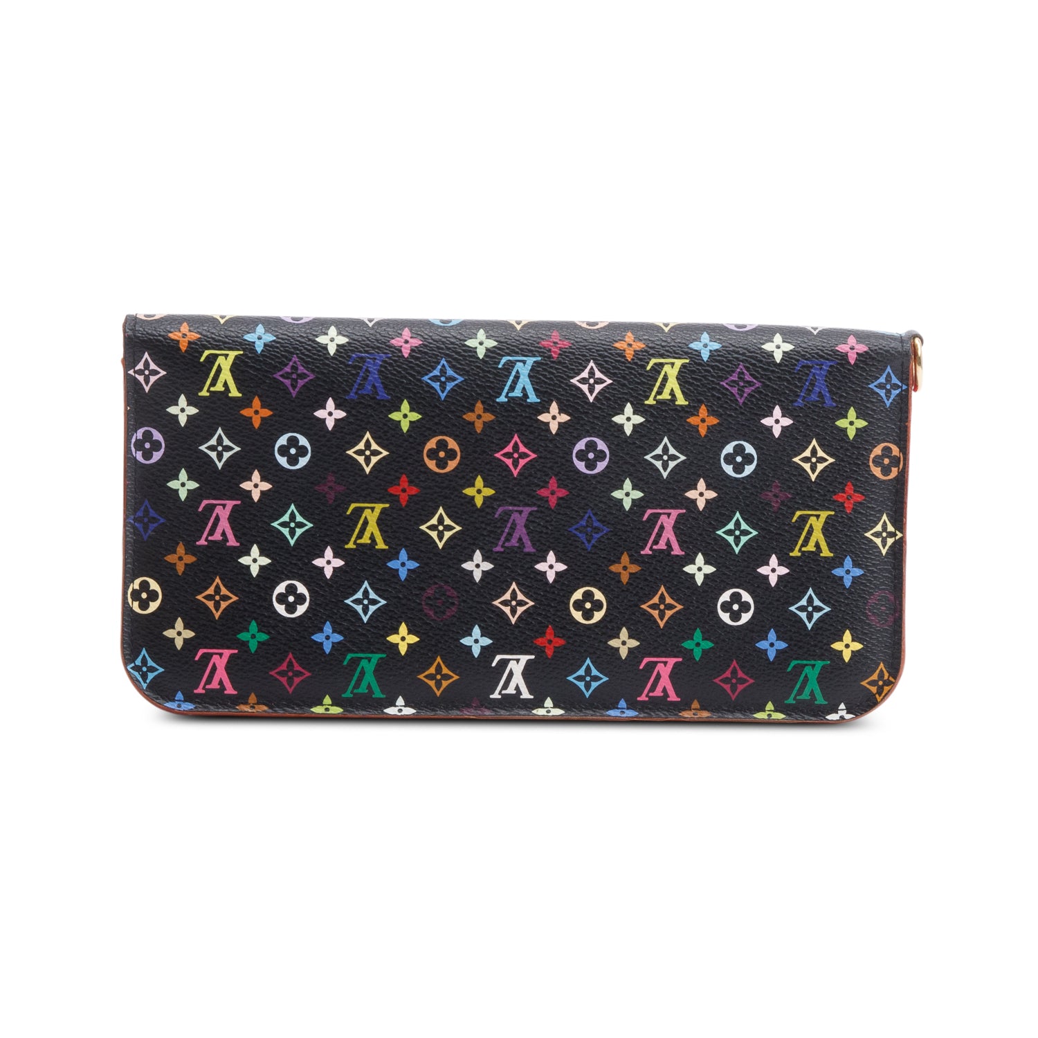 Louis Vuitton Black Monogram Multicolor Insolite Wallet w/ Box