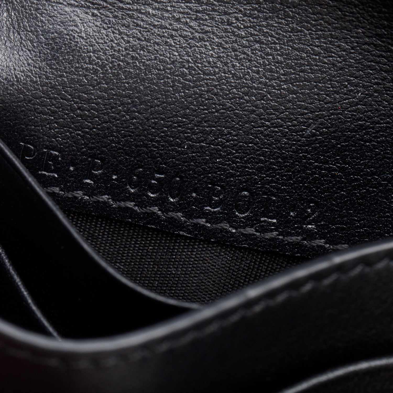 Valentino Black Calfskin Leather Rockstud Flap Card Holder Wallet