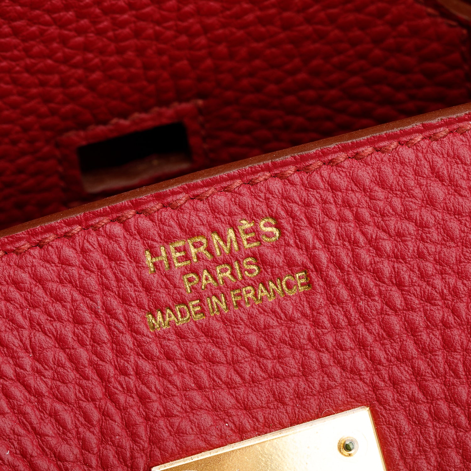 Hermes Rubis Togo Birkin 35 w/ Box & Receipt