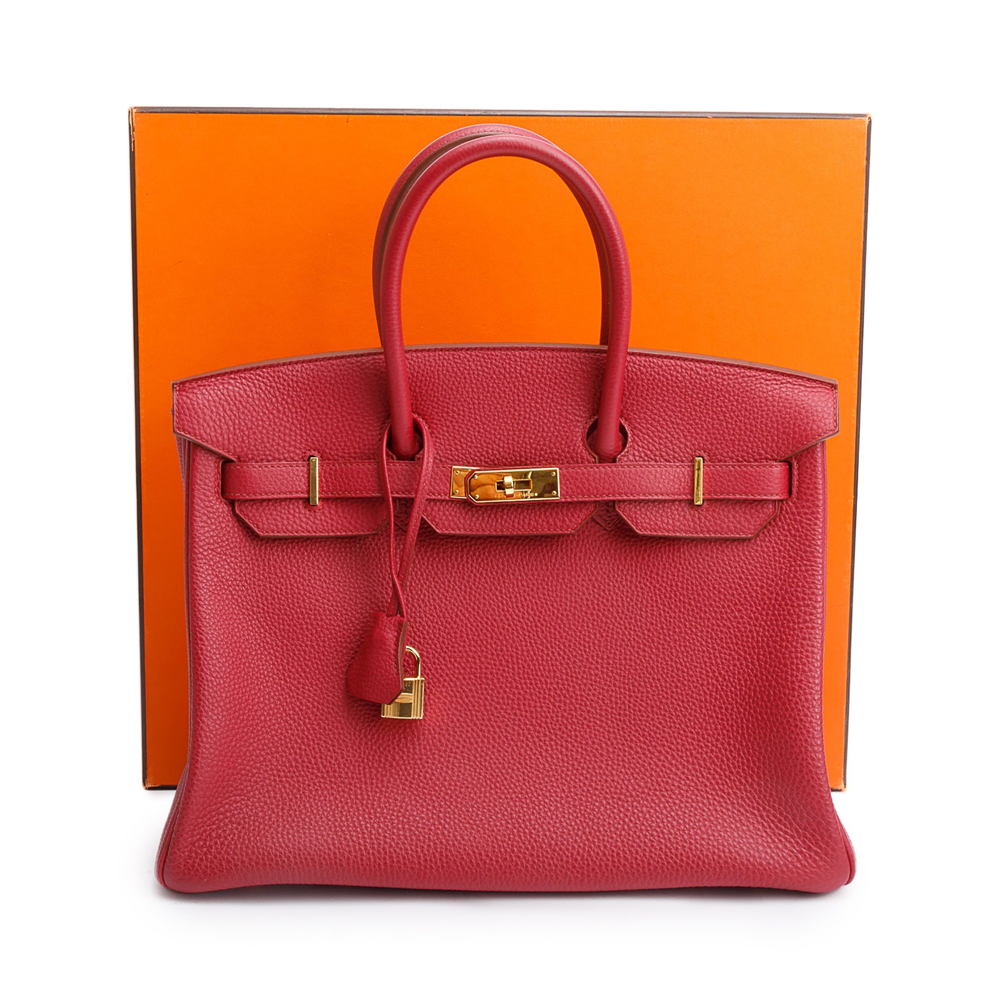 Hermes Rubis Togo Birkin 35 w/ Box & Receipt