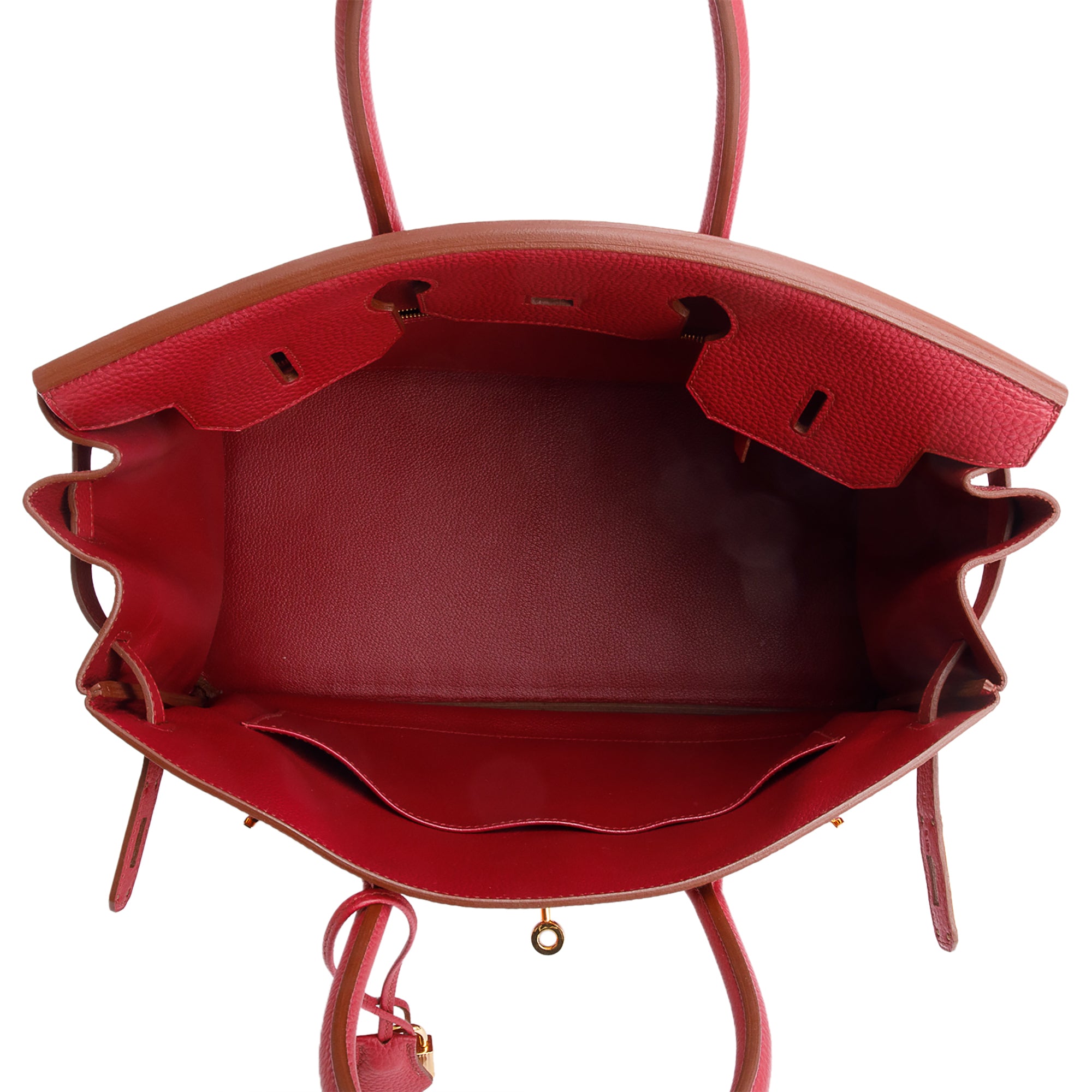 Hermes Rubis Togo Birkin 35 w/ Box & Receipt