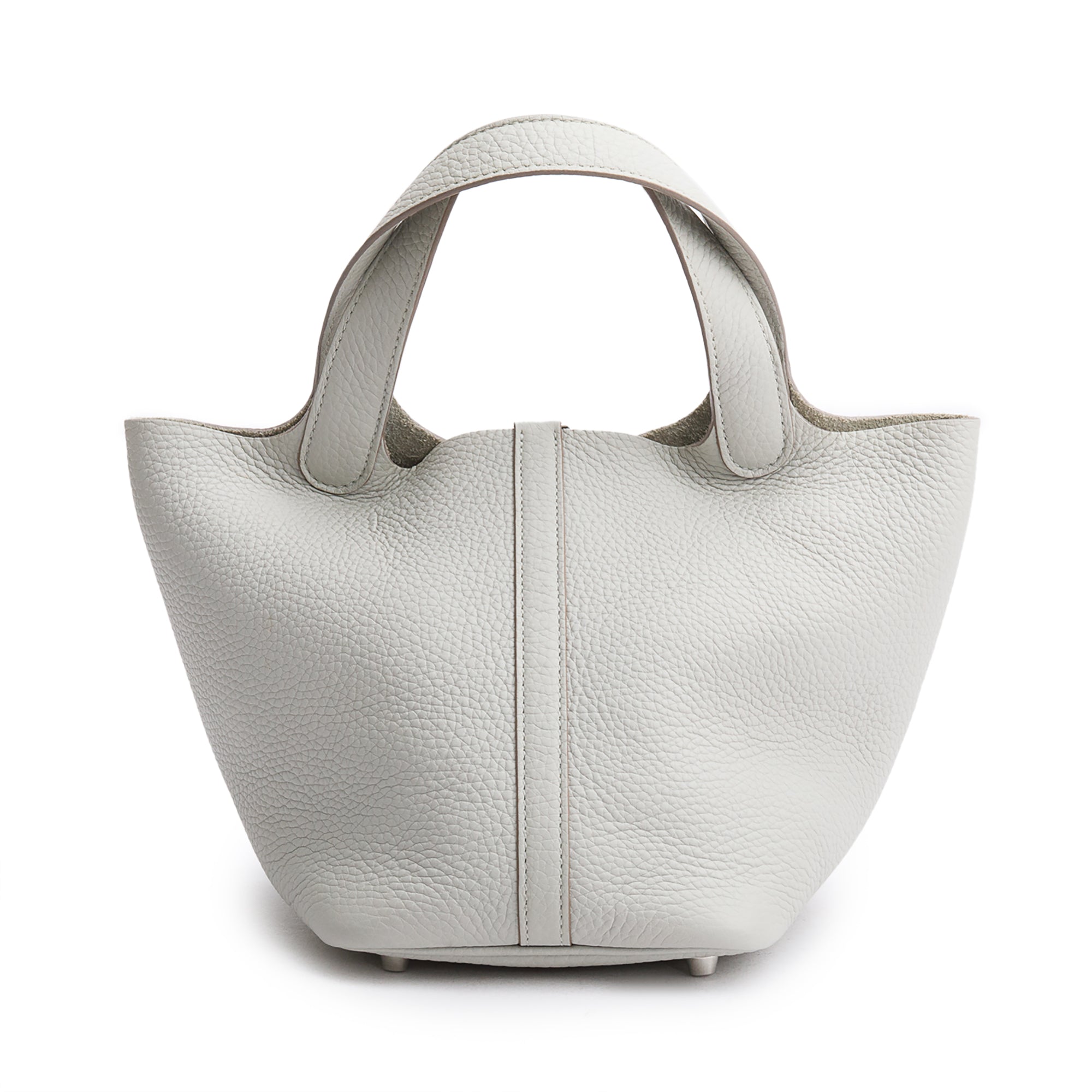 Hermes 2023 Bleu Pale Taurillon Clemence Picotin Lock 18 w/ Box