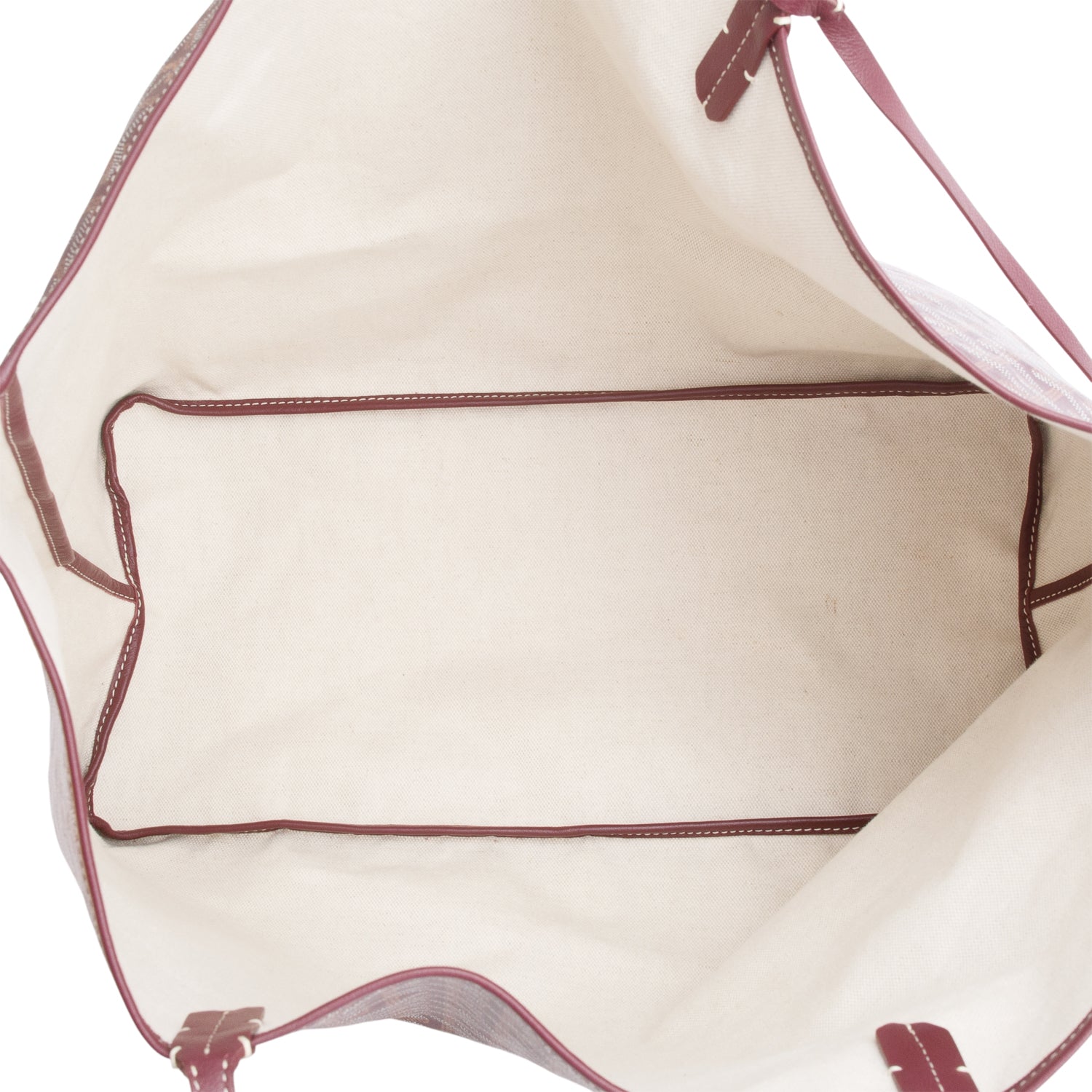 Goyard Burgundy Monogram Saint Louis GM w/ Pouch