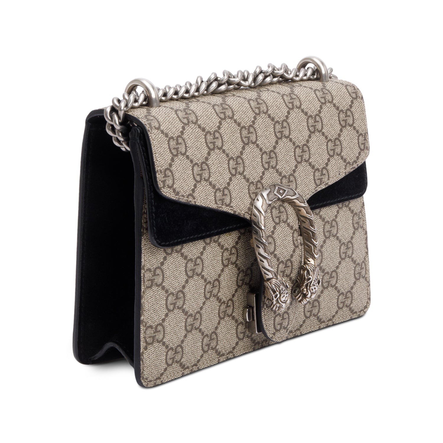 Gucci GG Supreme Dionysus Mini Shoulder Bag w/ Box