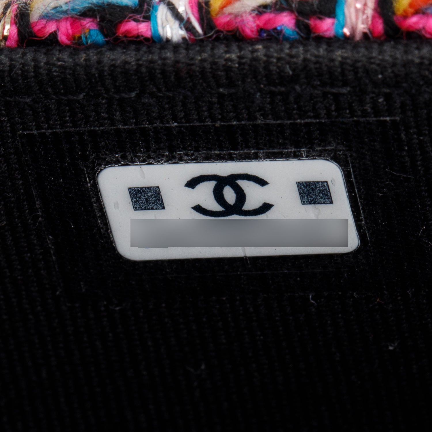 Chanel Multicolor Tweed Mini Flap Bag