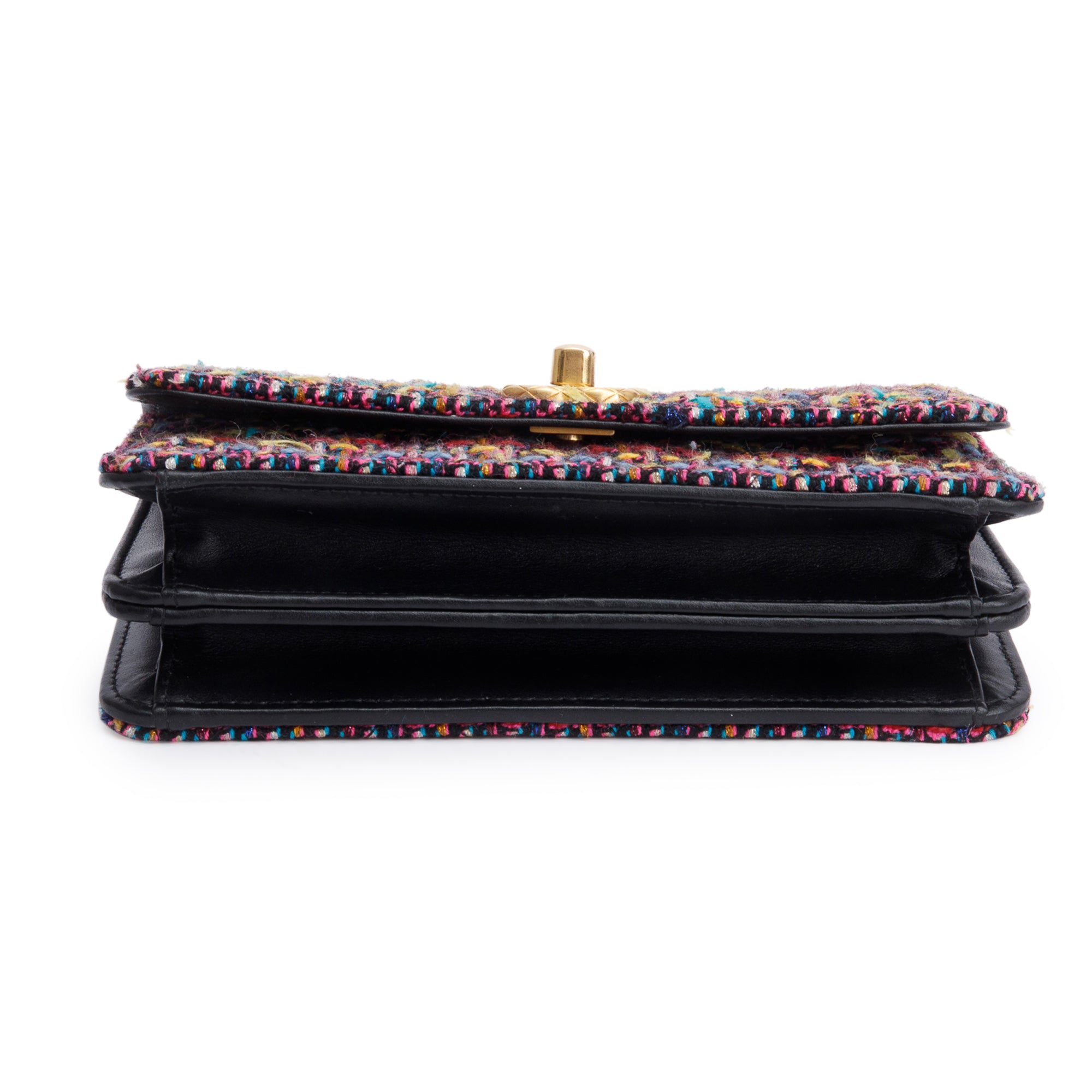 Chanel Multicolor Tweed Mini Flap Bag