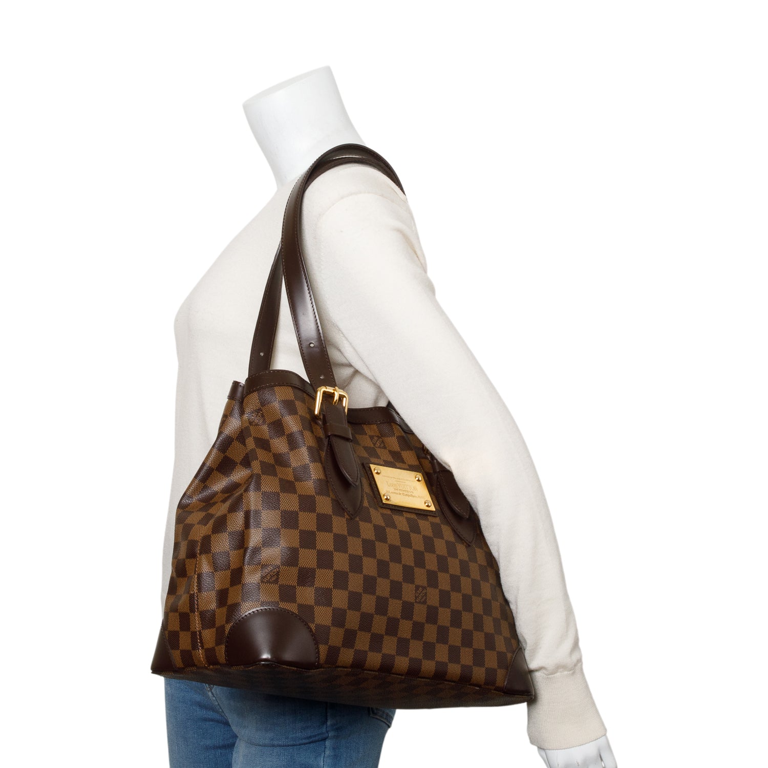 Louis Vuitton Damier Ebene Hampstead MM