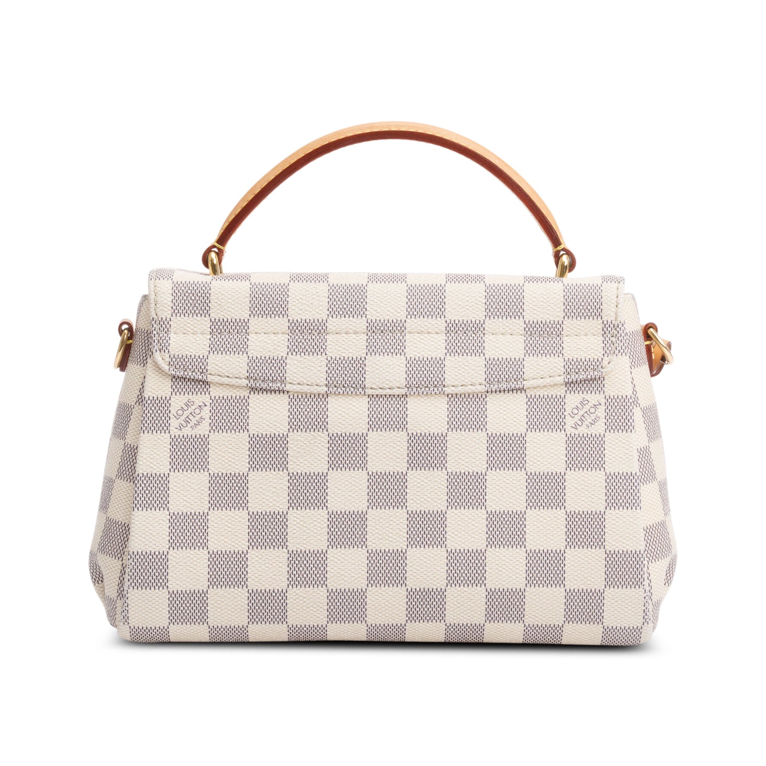 Louis Vuitton Damier Azur Croisette Bag w/ Strap