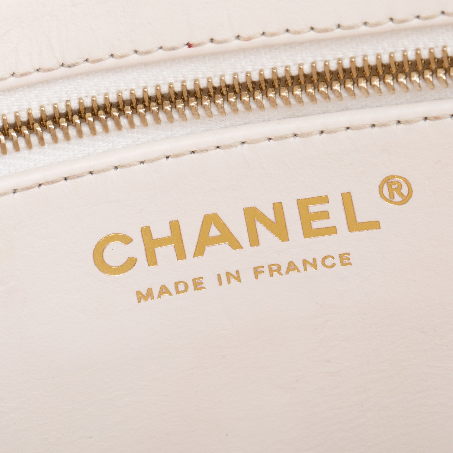 Chanel White Caviar Leather Small Business Affinity Flap Bag w/ Authenticity Card