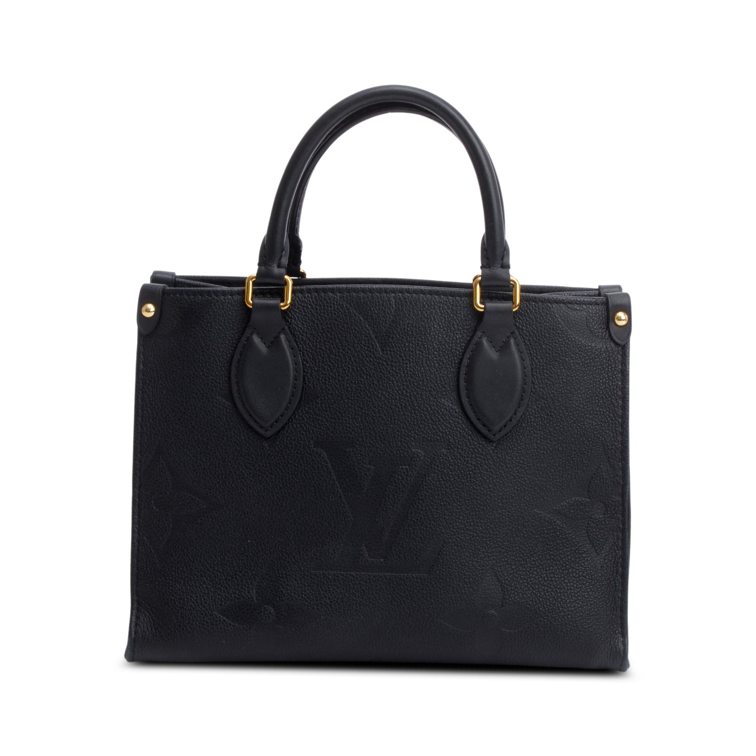 Louis Vuitton Black Empreinte Monogram OnTheGo PM w/ Strap