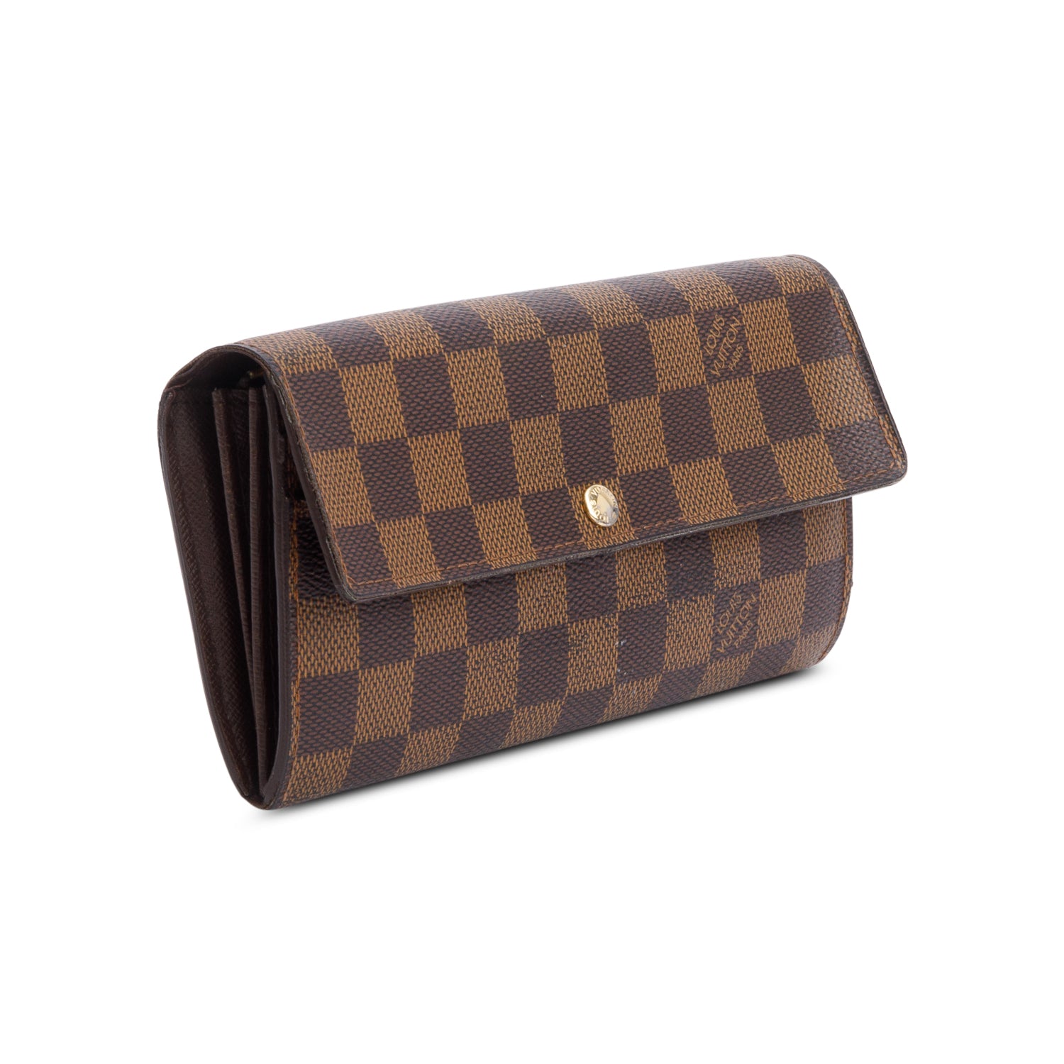 Louis Vuitton Damier Ebene Sarah Wallet