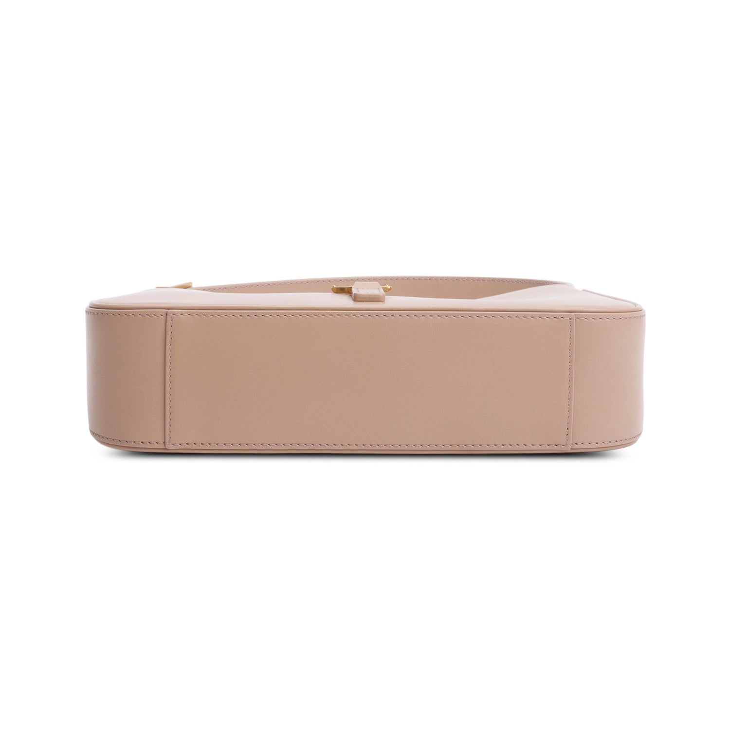 Saint Laurent 2022 Beige Smooth Calfskin Leather Le 5 a 7 Hobo Bag