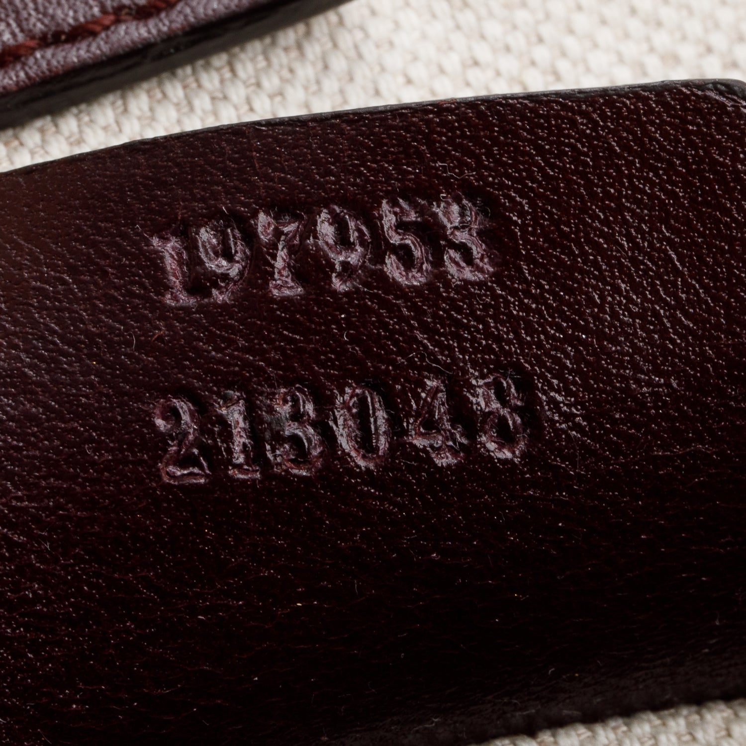 Gucci Burgundy GG Imprime Medium Joy Tote