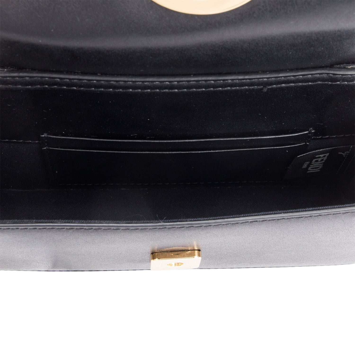 Fendi Brown/Black FF 1974 Embossed Leather F is Fendi Belt Bag w/ Strap & Box