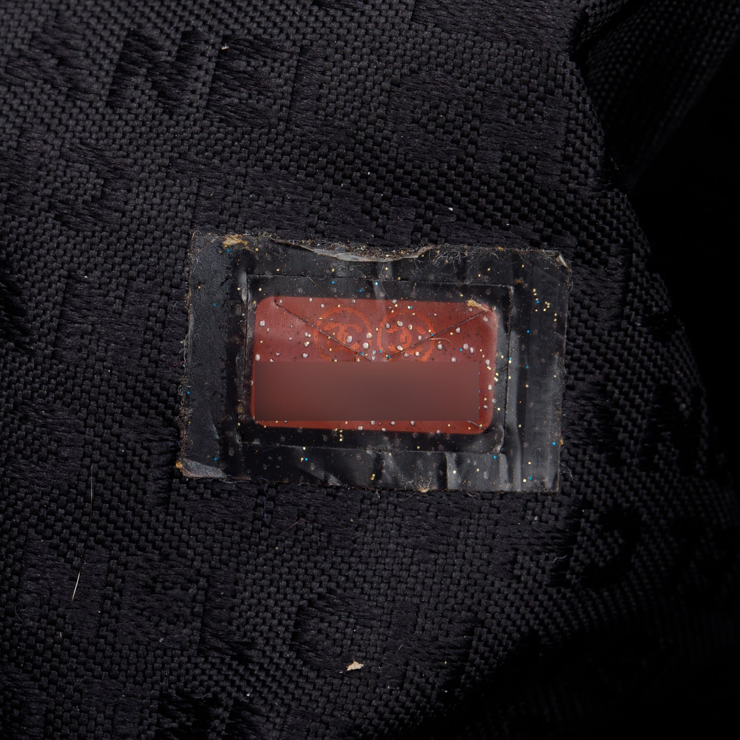 Chanel Black Quilted Jersey Chocolate Bar CC Tote Bag