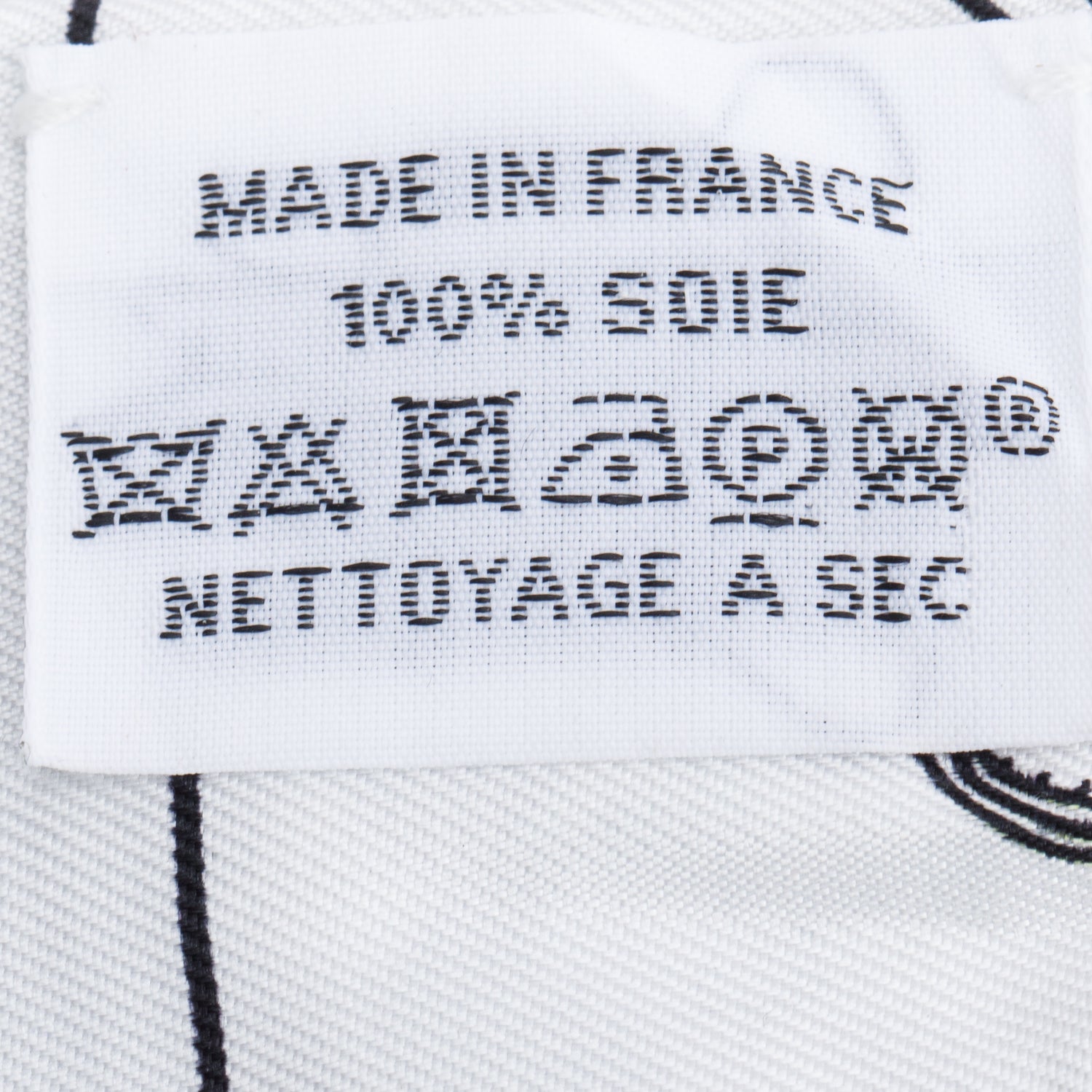 Hermes Black Multicolor 'Brides de Gala en Fleurs' Silk Twilly