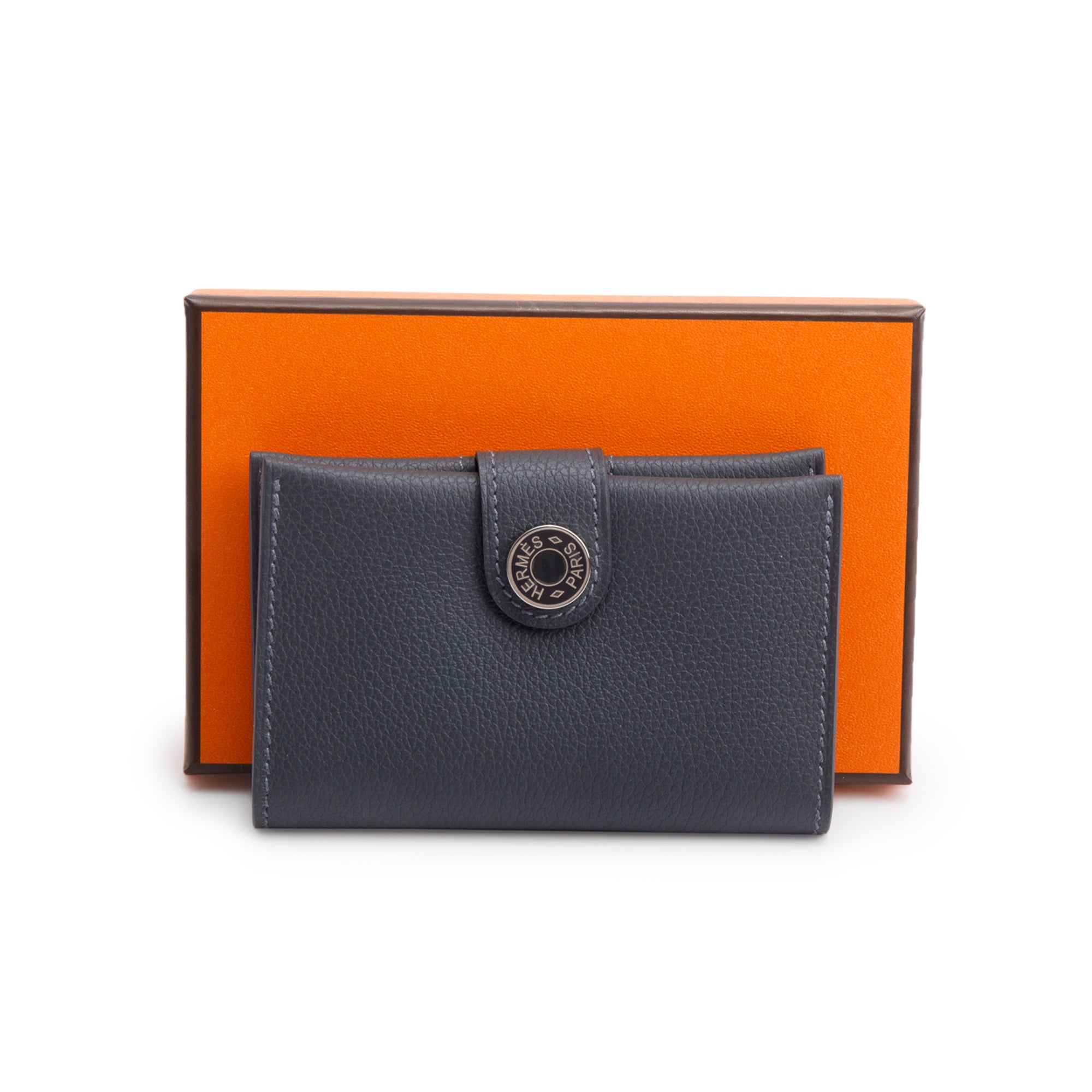 Hermes 2024 Ardois Evercolor Calfskin Leather R.M.S Card Holder w/ Box & Receipt